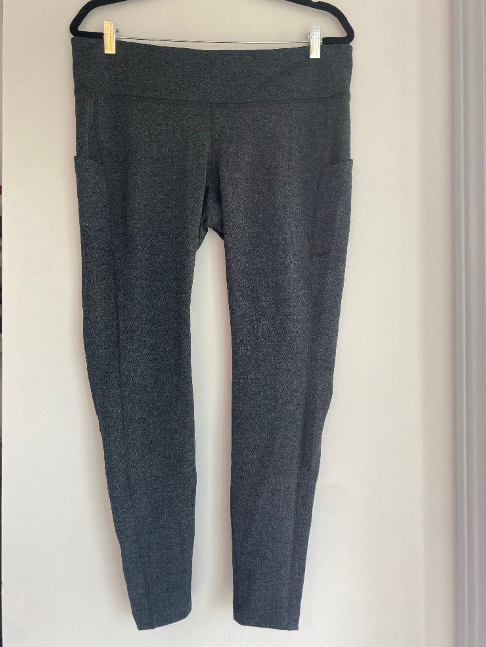 Champion Gray Herringbone Athletic Performance Leggings